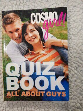 CosmoGirl Quiz Book All About Guys Paperback 2004 Hearst Books Dating